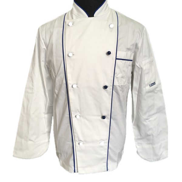 Veste de cuisinier BLUE CHEF "ISACCO"